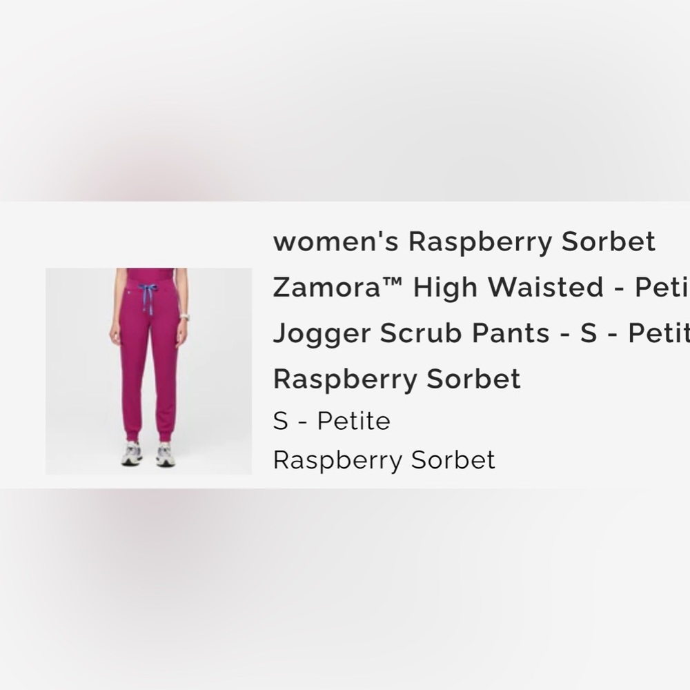 Women’s High Waisted Zamora Jogger Scrubs